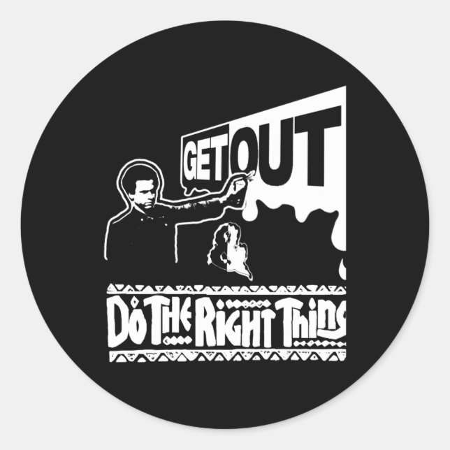 Get Out...300 Sticker  (Front)
