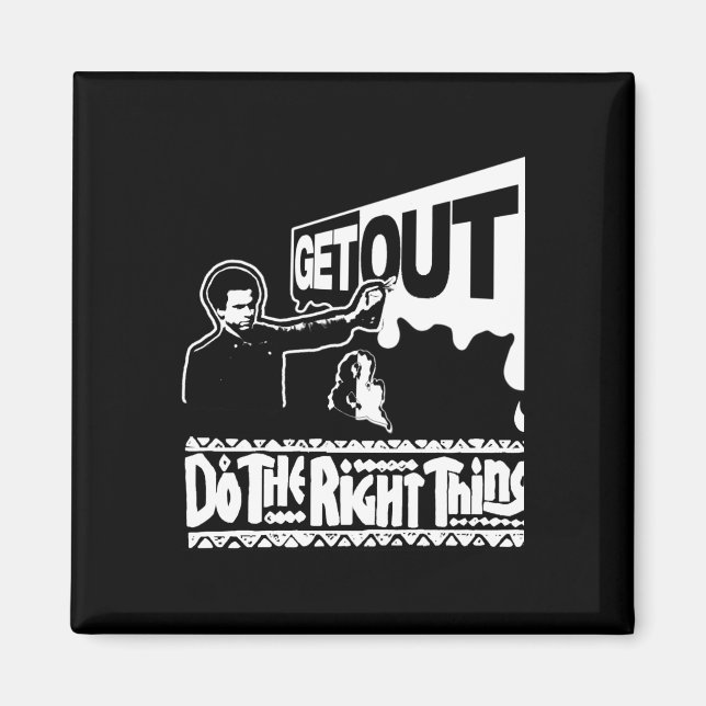 Get Out...300 Sticker  Magnet (Front)