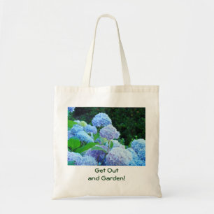 Get Out and Garden! tote bags gifts Hydrangeas