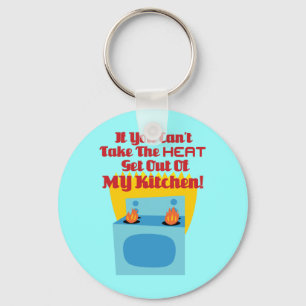 Get Out Of My Kitchen Key Ring