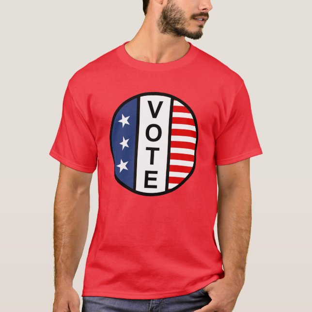 Get Out & Vote T-Shirt (Front)