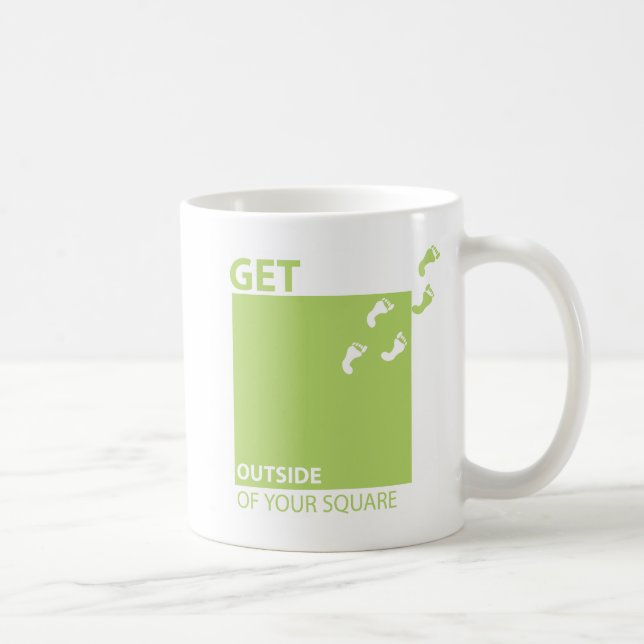 Get outside of your square - Mug (Right)