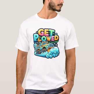 Get Ploughed Sticker T-Shirt