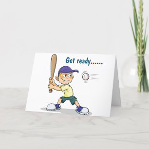 GET READY FOR FUN HAPPY BIRTHDAY CARD