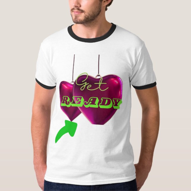 Get ready logo T-Shirt (Front)