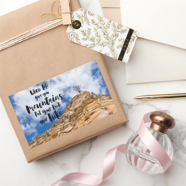 Get Ready to Explore Rectangular Sticker (Gifting)