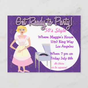 Get Ready to Party! Invitation