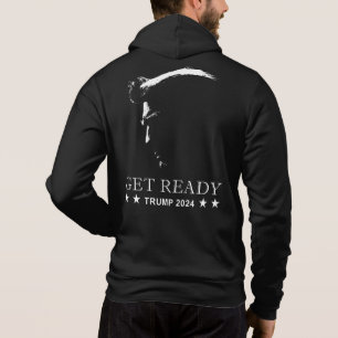 Get Ready: USA Donald Trump 2024 T-Shirt Hoodie