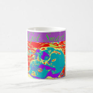 Get Smart Skull Coffee Mug