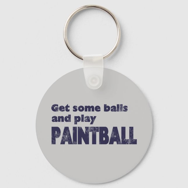 Get Some Balls Key Ring (Front)