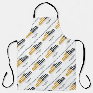 Get Some Mental Exercise Play Chess Apron