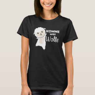 Get Something Wool Funny Sheep Word Game Sheep T-Shirt