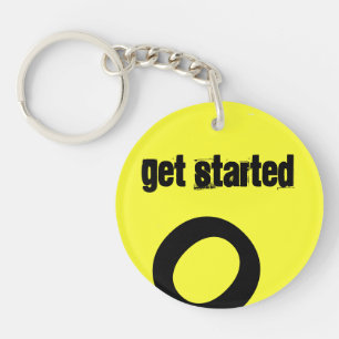 Get Started Key Ring