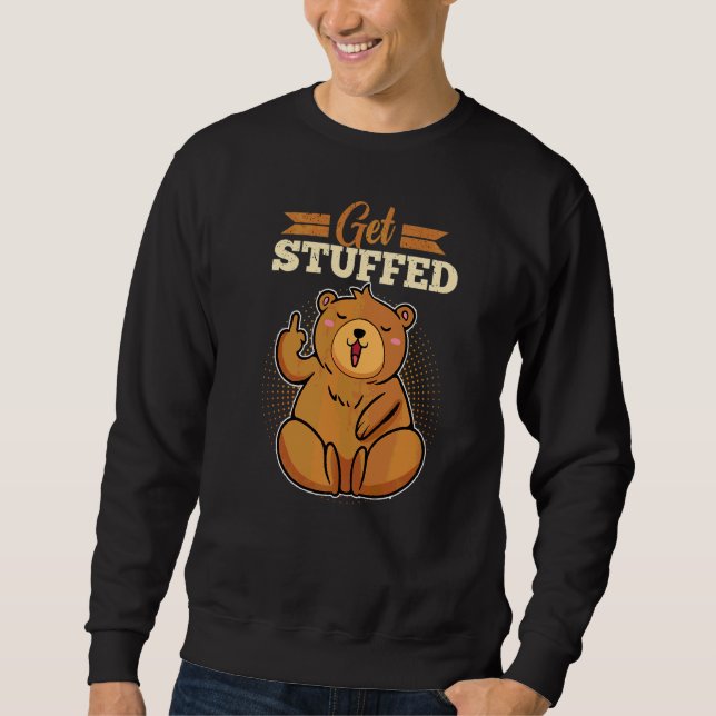 Get Stuffed Animal Teddy Bear Sweatshirt (Front)