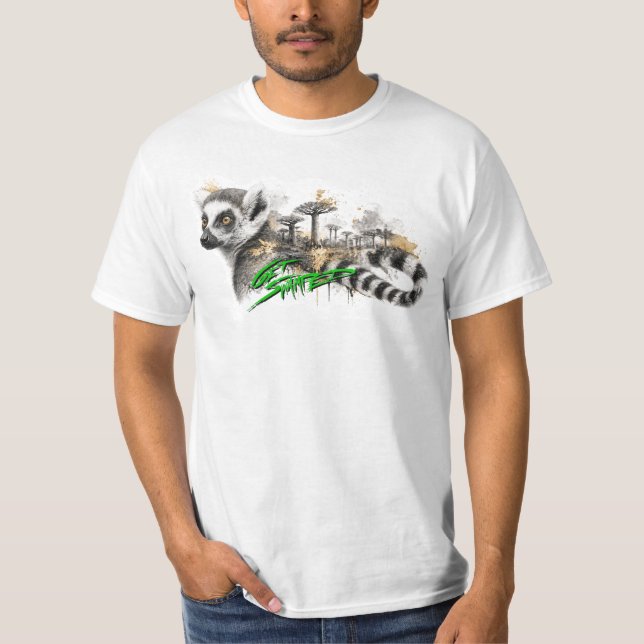 Get Swamped Lemur Ink T-Shirt (Front)