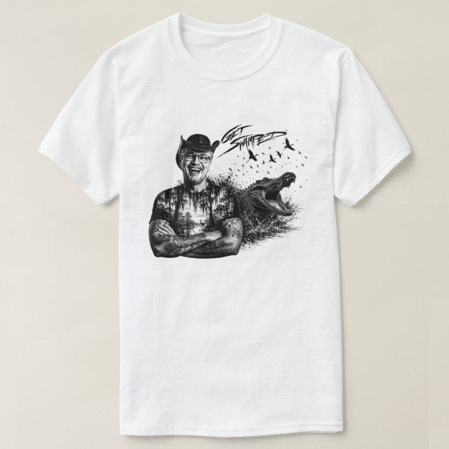 Get Swamped Robbie T-Shirt (Design Front)