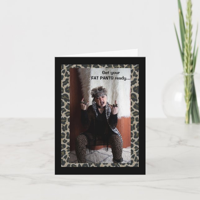 Get the FAT PANTS ready Card (Front)