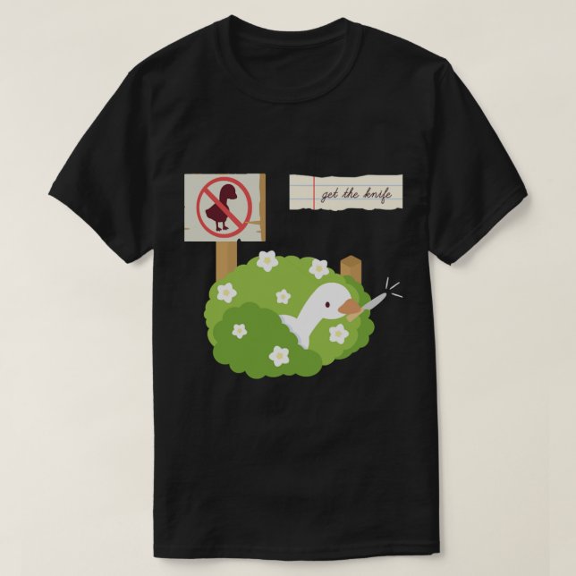 Get the Knife    T-Shirt (Design Front)