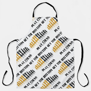 Get The Rhythm Play Chess Reflective Chess Set Apron