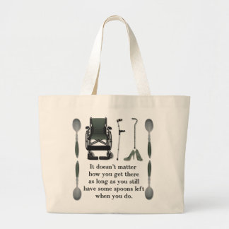 Get There Large Tote Bag