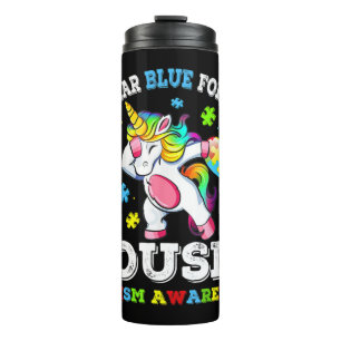 Get this Magical Unicorn Autism Awareness apparel Thermal Tumbler