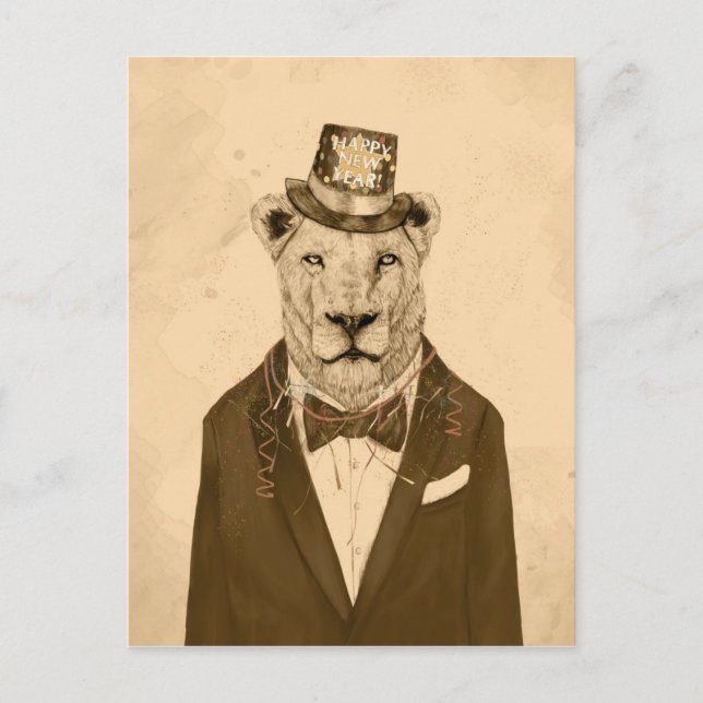 Get this party started postcard (Front)