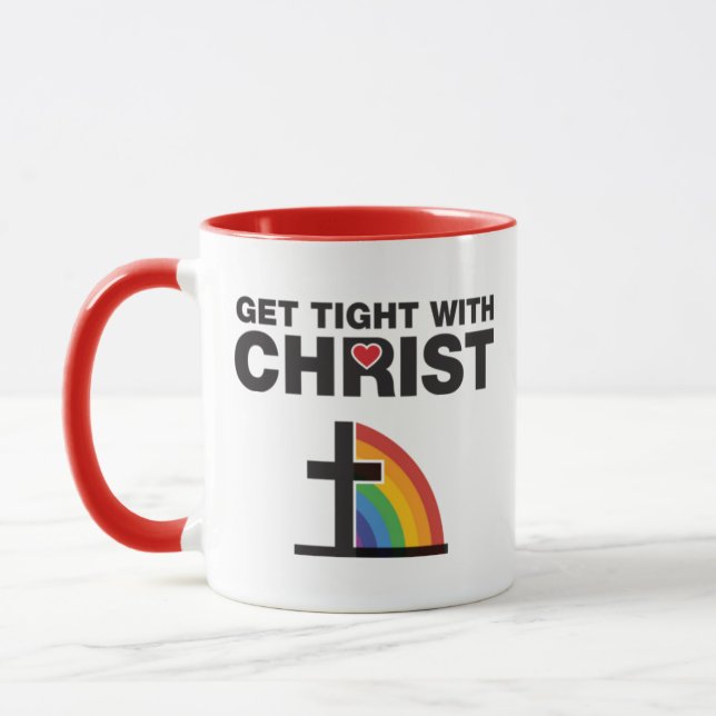 Get Tight With Christ Mug (Left)