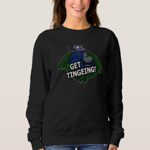 Get Tingeing!  Gorilla And Cat Sweatshirt