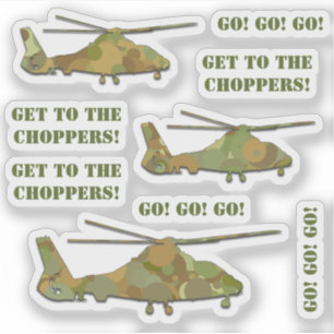 Get To The Choppers Desert Camo