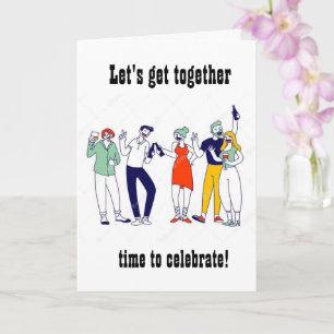GET TOGETHER TO CELEBRATE YOUR *65th* BIRTHDAY Card
