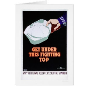 Get Under this Fighting Top - Navy (US02296)
