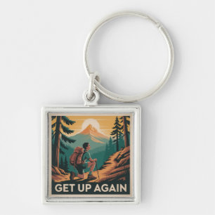Get Up Again Key Ring