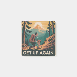 Get Up Again Post-it Notes