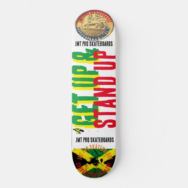 GET UP STAND UP  JMT 8 1/4" Skateboard Deck (Front)