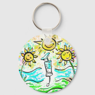 GET VACCINATED KEY RING