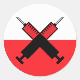 GET VACCINATED STICKERS