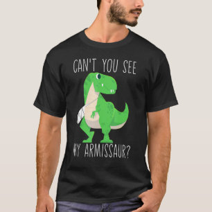 Get Well Broken Arm  Dinosaur With A Cast T-Shirt