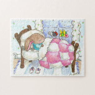 Get well bunny puzzle