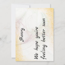 Get Well Card
