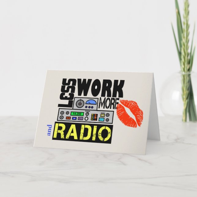 Get Well Card for Ham Radio Operator (Front)