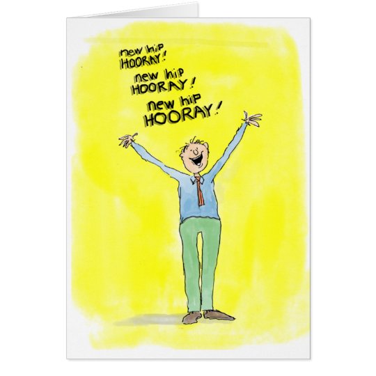 Get Well Card For Hip Replacement Surgery Zazzle co uk