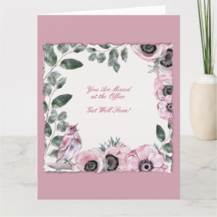 Get Well Card for Work Family