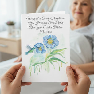 Get Well Cardiac Ablation Procedure Poppy Card