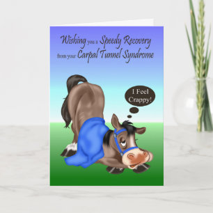 Get Well, Carpal Tunnel Syndrome greeting cards