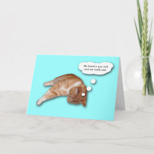 Get Well Cat Card