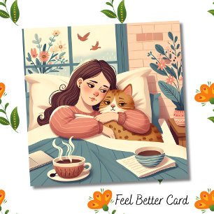 Get Well   Chronic Illness Blank Card