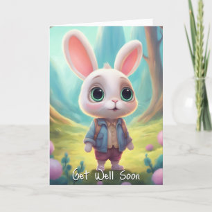 Get Well - Folded Greeting Card
