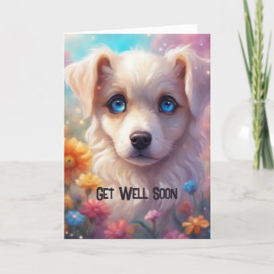 Get Well - Folded Greeting Card