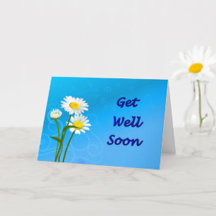 Get Well from Coronavirus Daisy Card
