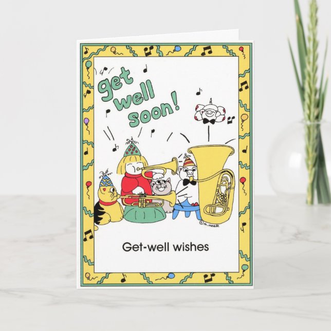 GET WELL - FROM GROUP Card (Front)